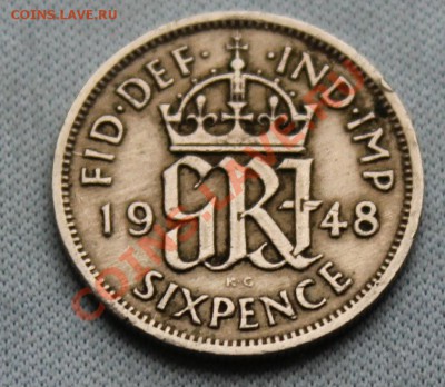 БРИТАНИЯ 6 пенсов  1948г.  до 9.11.12г. в 22-00 - IMG_3478.JPG