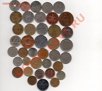 Иностранные монеты всё по 15 р - img526