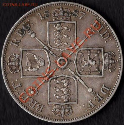 15 английских Ag монет (Виктория-Георг5) какой старт? - victoria-large-sterling-silver-double-florin-jubilee-head-1887-avf-m081-327-p