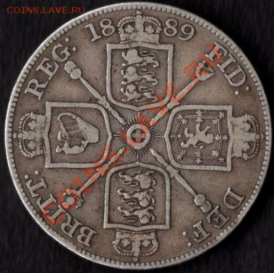 15 английских Ag монет (Виктория-Георг5) какой старт? - victoria-large-sterling-silver-double-florin-jubilee-head-1889-f-m083-329-p
