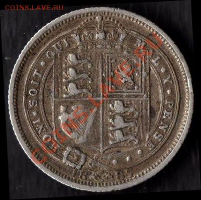 15 английских Ag монет (Виктория-Георг5) какой старт? - victoria-sterling-silver-sixpence-jubilee-head-1887-f-m074-[2]-320-p