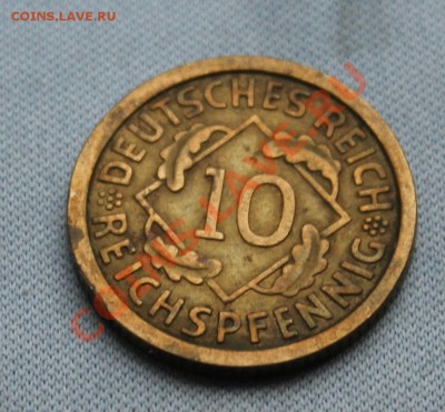 ГЕРМАНИЯ 10пф. 1925г.А  до 11.11.12г. в 22-00 - IMG_3473.JPG