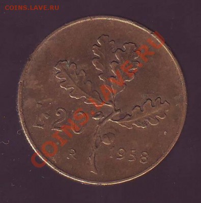 ИТАЛИЯ. 20 ЛИР.1958г.до 11.11.12 в 22.00мск - Иалия. 20 лир. 1958 2.JPG