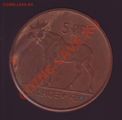 НОРВЕГИЯ.5 ОРЕ.1958г.ЛОСЬ.до 12.11.12 в 22.00мск - 5 оре 1958 лось 1.JPG