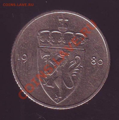 НОРВЕГИЯ.50 ОРЕ.1980г.до 12.11.12 в 22.00мск - Норвегия. 50 оре1980 2.JPG