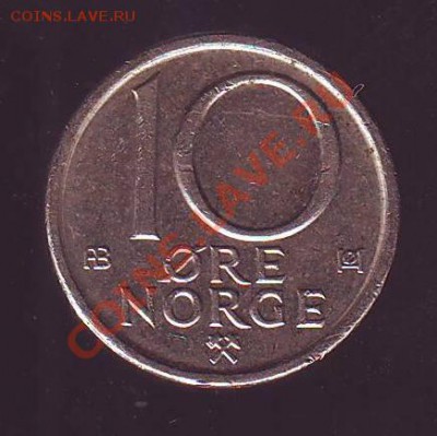НОРВЕГИЯ.10 ОРЕ.1978г.до 12.11.12 в 22.00мск - Норвегия.10 оре1978 2.JPG