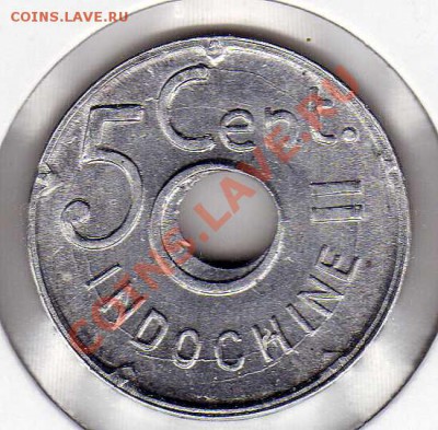 Фр.Индокитай 5 сантимов 1943 до 12.11.12 в 22.00мск (3583) - img999