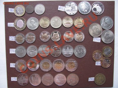 Иностранные монеты.Предложение от 7.10. - 180-600р.JPG