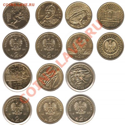 МОНЕТЫ ПОЛЬШИ, продажа, каталоги, альбомы - 1998