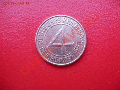 Германия 4 пфеннига 1932 А до 12.11.12 22-00 МСК - PA260081.JPG