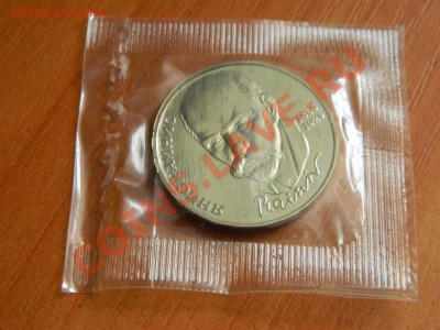 1 рубль Янис Райнис, 1 рубль Франциск Скорина до 11.11.2012. - DSCN2488[1].JPG