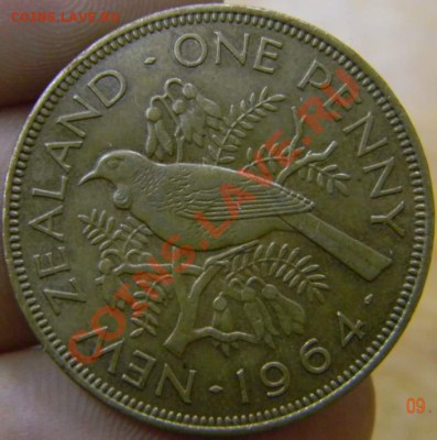 пенни Новая Зеландия 1964г. - DSCN3447_thumb