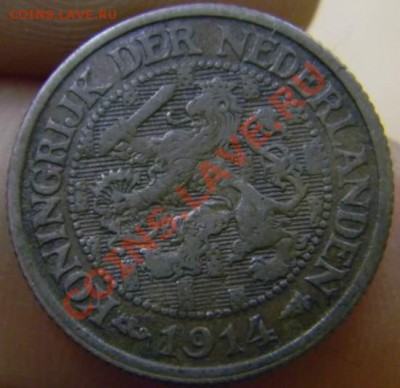 1 цент Нидерланды 1914г. - DSCN3454_thumb