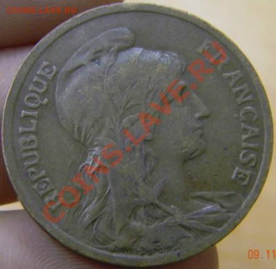 10 сантимов Франция 1917г. - DSCN3464_thumb