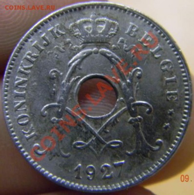 10 сантимов Бельгия 1927г. - DSCN3491_thumb