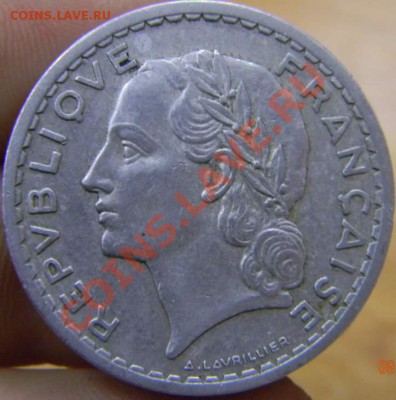 5 франков 1946г. франция - DSCN3495_thumb