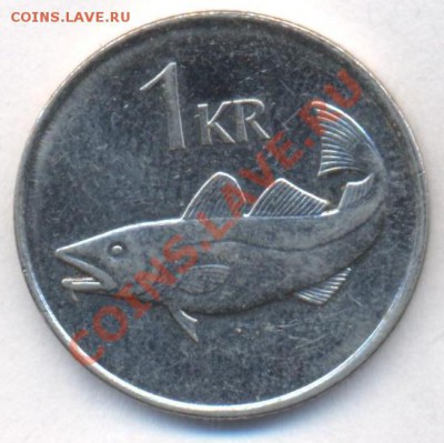 Исландия 1 крона 2006 г.  До  12.11.12 г. 21-00 МСК. - Исл 1