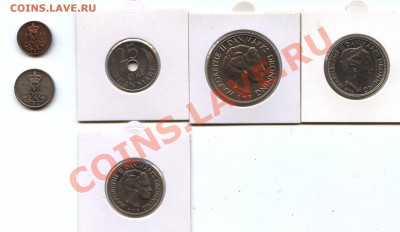 Иностранные монеты начинающим и для погодовки - Дания_1