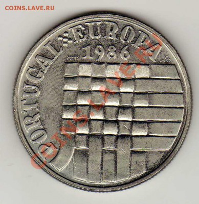 ПОРТУГАЛИЯ 25 ЭСКУДО 1986 ЕВРОРЫНОК ДО 15.11.12 В 22.00МСК - img092