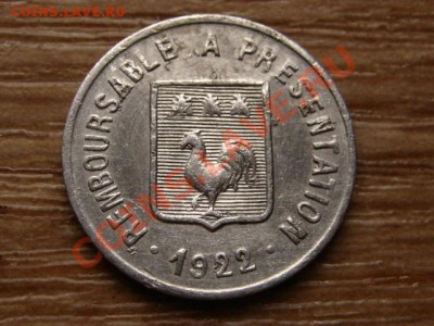 Франция нотгельд 5 сант. 1922 Мазамет до 12.11.12 в 21.00 М - IMG_6009