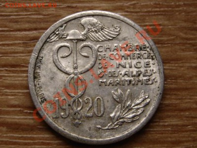 Франция нотгельд 10 сант. 1920 Ницца до 12.11.12 в 21.00 М - IMG_6024