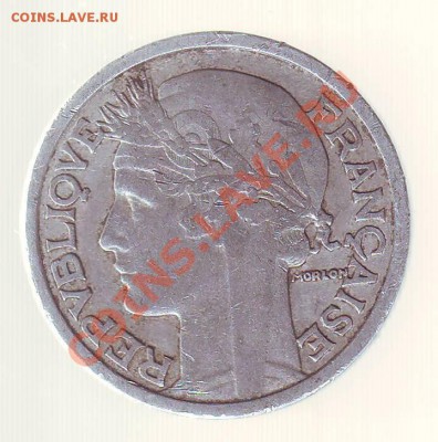 ФРАНЦИЯ.2 ФРАНКА.1950.до 16.11.12 в 22.00мск - Франция 2 франков 1950 1.JPG