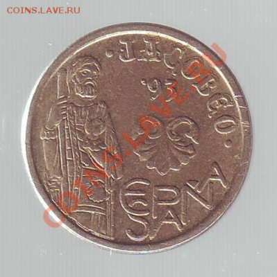 ИСПАНИЯ. 5 ПЕСЕТ.1993.до 16.11.12 в 22.00мск - Испания 5 песет 1993 20001.JPG