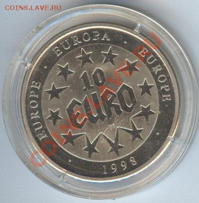 10euro1998 жетон - 10euro_b 001