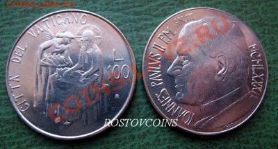 прайс на 24 марта - 08 ВАТИКАН 100 лир 1981 г. UNC = 70.JPG