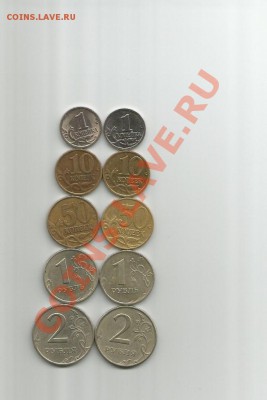 подборка монет 1999 года. - ортраа