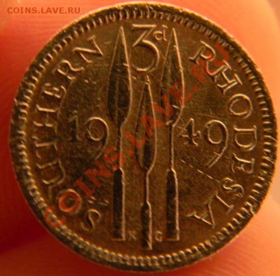 3 пенса Южная Родезия 1949г. - DSCN3521.JPG