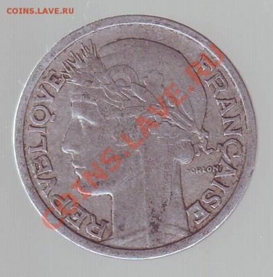 ФРАНЦИЯ.2 ФРАНКА.1948г.до 17.11.12 в 22.00мск - Франция. 2 франка 1948 2.JPG