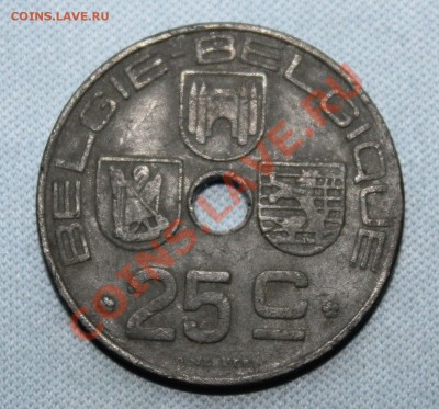 СТАРАЯ БЕЛЬГИЯ 25с 1946г. ЦИНК  до 17.11.12г. в 22-00 - IMG_3403.JPG