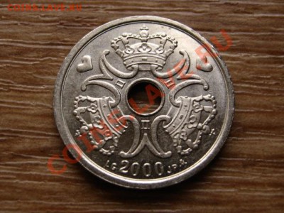 Дания 2 кроны 2000 с буквами  до 14.11.12 в 21.00 М - IMG_6128