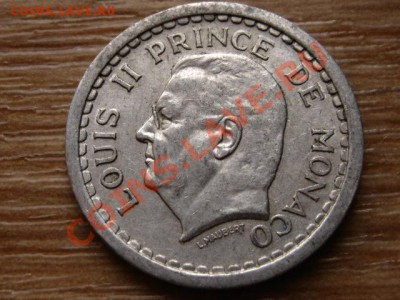 Монако 2 франка 1943  до 14.11.12 в 21.00 М - IMG_6156