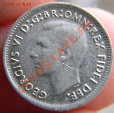 3 пенса Австралия 1949г. - DSCN3524.JPG
