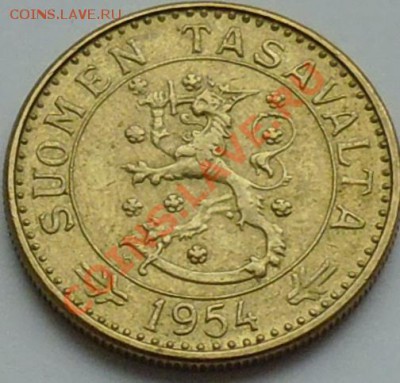 ФИНЛЯНДИЯ - 20 маркка 1954 - до 18 НОЯБРЯ - 998