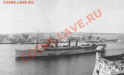 Монеты с Корабликами - Viktoria Luise (1910-1921)в Гаване.