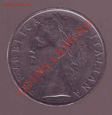 ИТАЛИЯ.100 ЛИР .1965г.до 18.11.12 в 22.00мск - Италия 100 лир 1965 1.JPG