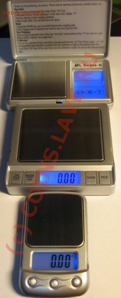 Весы карманные до 100 и 200гр. класс точ. 0,01 - IMG_3515