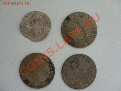 4 монеты Германии 1783-1846.Билон. До 18.11.2012 в 23:59МСК - Аук Пруссия - 1
