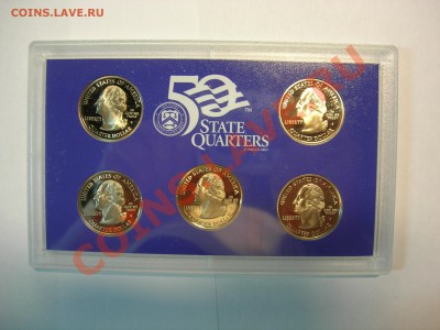 Пруф US Mint "S" 2007 "50 state quaters" 18.11.2012 22.0 - DSCN5243.JPG