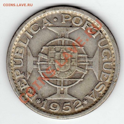 Ag Мозамбик 20 эскудо 1952 до 19.11.12 в 22.00мск (3630) - img185