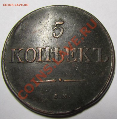 5 копеек 1831 СМ хорошая до 17.11.12 в 22.00 мск - 1