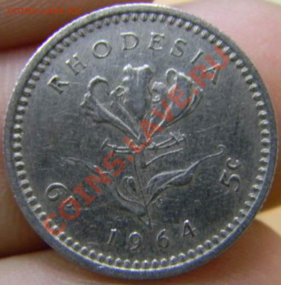 6 пенсов Родезия 1964г. - DSCN3541_thumb