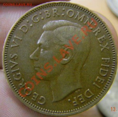 2 пенни Британия 1952г. - DSCN3550_thumb