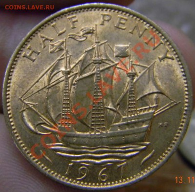 2 пенни UNC Британия 1967г. - DSCN3551_thumb