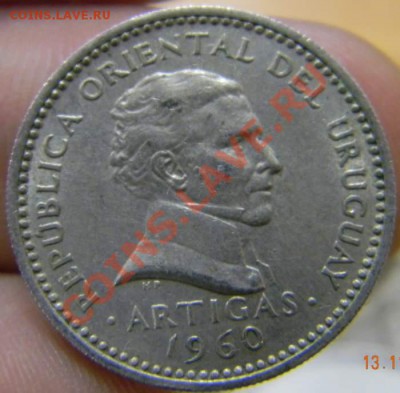 50 сентимо Уругвай 1960г. - DSCN3573_thumb