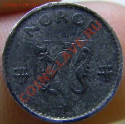 10 оре Норвегия цинк 1941г. - DSCN3587_thumb