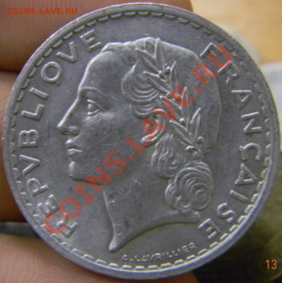5 франков 1949г. франция - DSCN3589_thumb